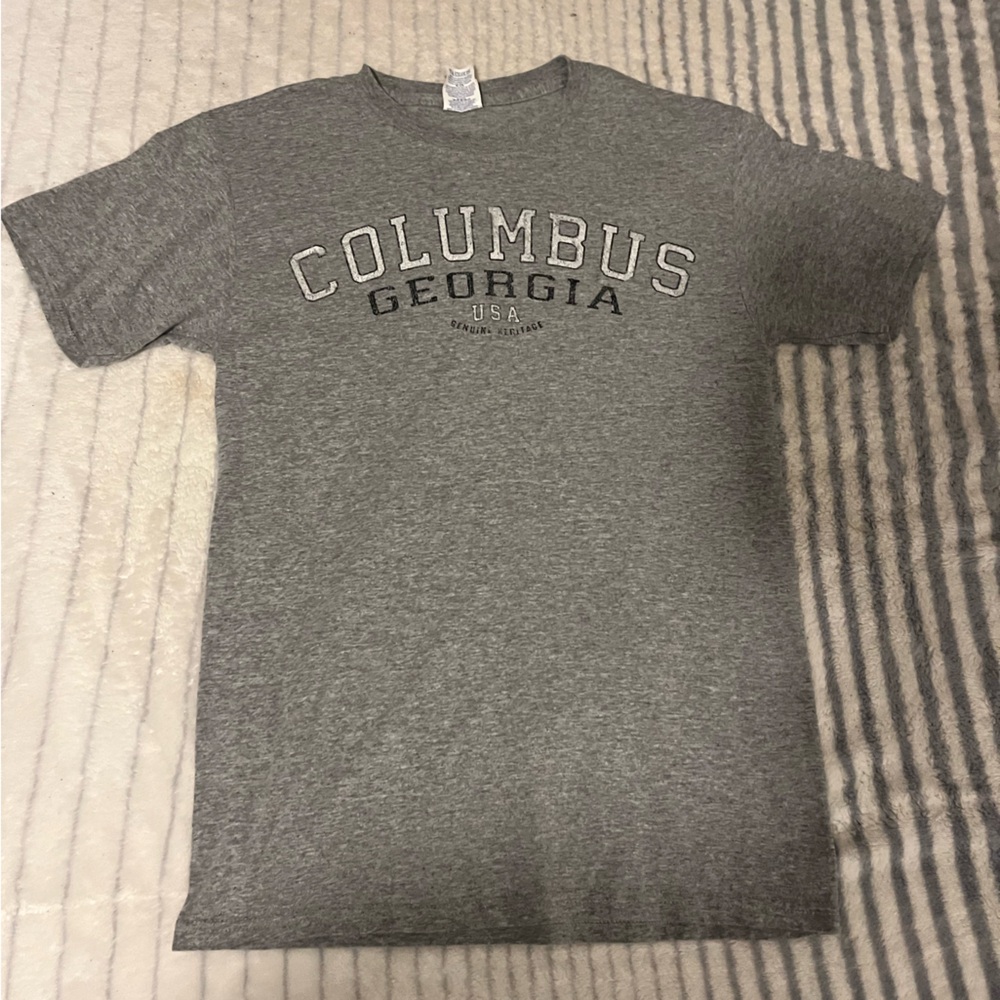 Gray Columbus Georgia T-Shirt